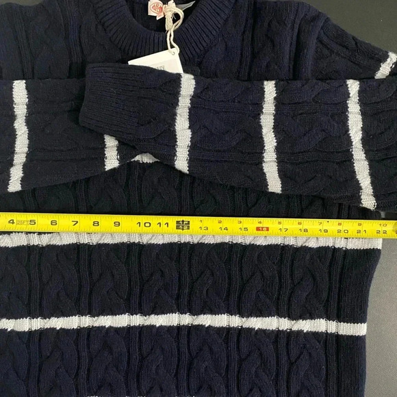 Armor Lux Wool Fisherman Sweater New Striped Sailor Prep Nautical - Picture 9 of 15